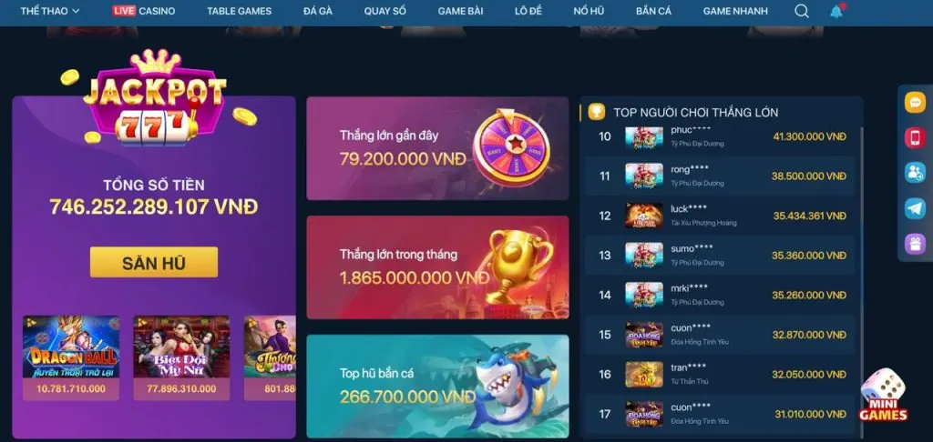 Quy tắc và lỗi trò chơi slot win88
