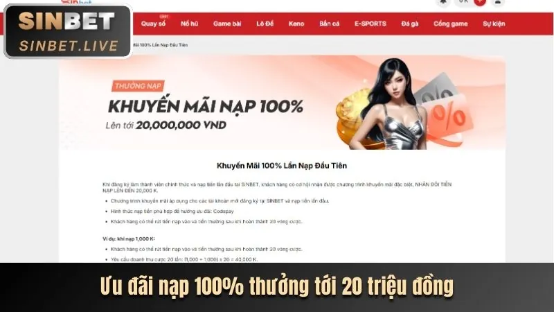 Ưu Đãi Nạp Tiền Lần Đầu win88